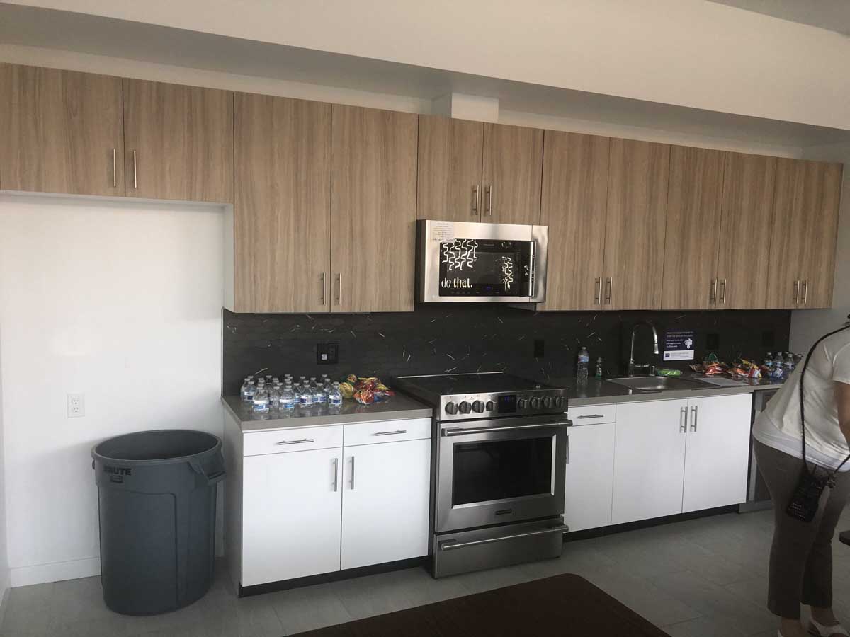 Community room with full kitchen